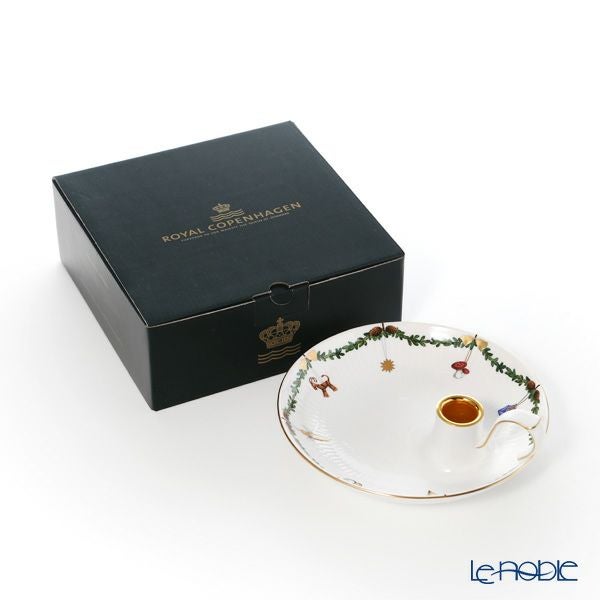 ロイヤルコペンハーゲン（Royal Copenhagen） スターフルーテッド キャンドルホルダー 17.5×H6.5cm 2503501／1024778