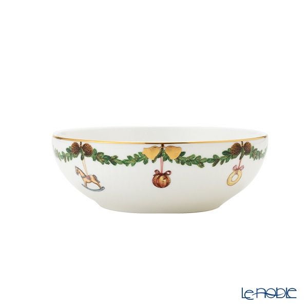 ロイヤルコペンハーゲン（Royal Copenhagen） スターフルーテッド クリスマス ボウル 14cm 2503575／1060176