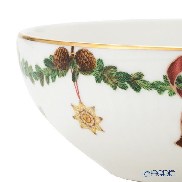 ロイヤルコペンハーゲン（Royal Copenhagen） スターフルーテッド クリスマス ボウル 14cm 2503575／1060176