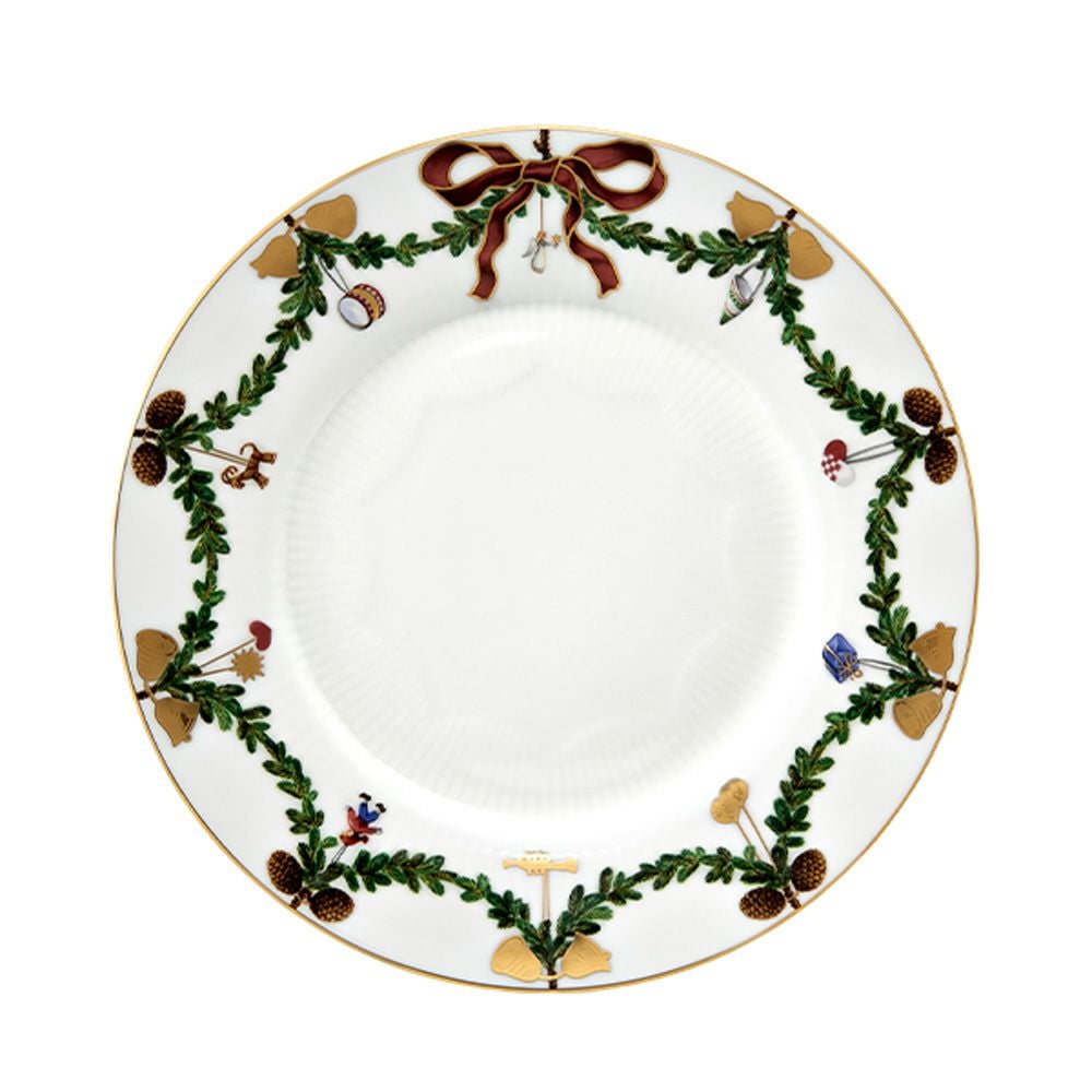 ロイヤルコペンハーゲン（Royal Copenhagen） スターフルーテッド プレート 19cm 2503619／1017455
