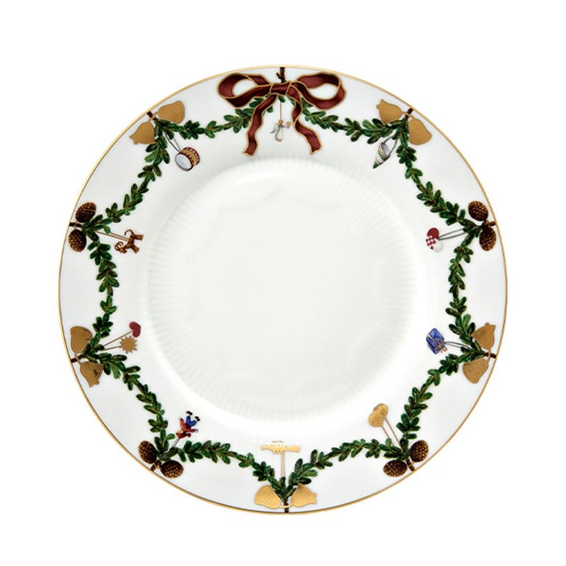 ロイヤルコペンハーゲン（Royal Copenhagen） スターフルーテッド プレート 19cm 2503619／1017455