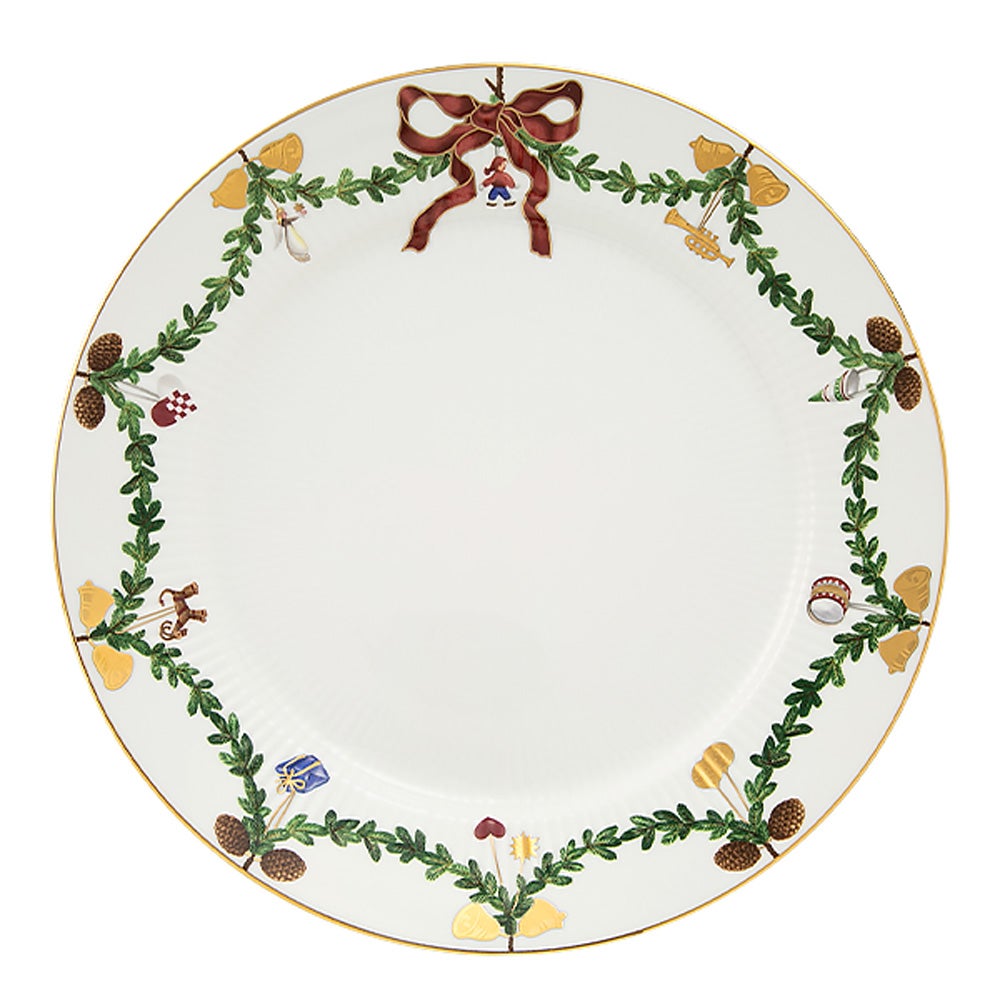 ロイヤルコペンハーゲン（Royal Copenhagen） スターフルーテッド プレート 27cm 2503627／1017457