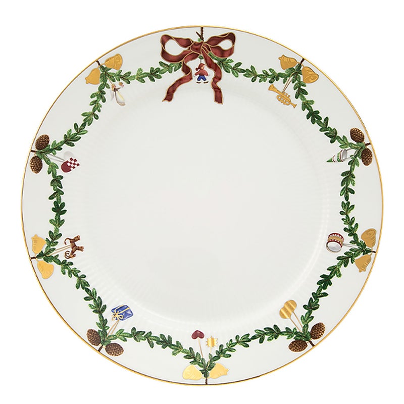 ロイヤルコペンハーゲン（Royal Copenhagen） スターフルーテッド プレート 27cm 2503627／1017457
