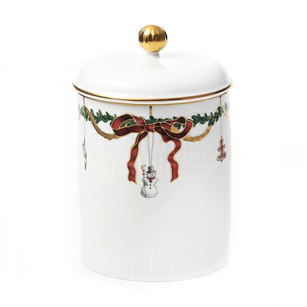 ロイヤルコペンハーゲン クッキージャー スターフルーテッド クリスマス ロイヤルコペンハーゲン（Royal Copenhagen） スターフルーテッド