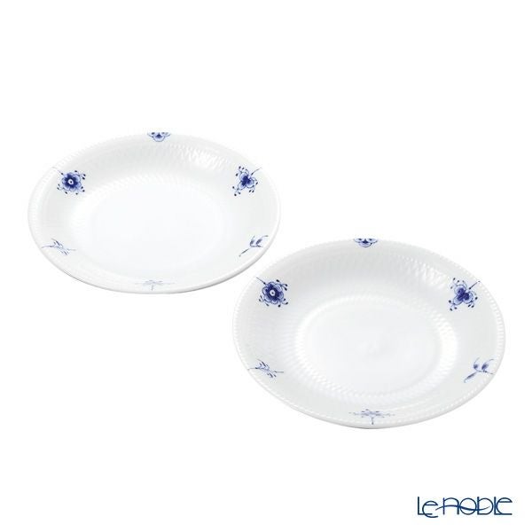 ロイヤルコペンハーゲン（Royal Copenhagen） ブルーパルメッテ ブロッサム プレート ペア 20cm 2508021／1016971