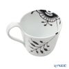 ロイヤルコペンハーゲン（Royal Copenhagen） ブラック フルーテッド メガ マグカップ ハイハンドル 330ml 2541090／1017018