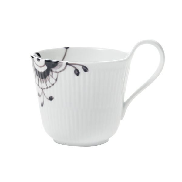 ロイヤルコペンハーゲン（Royal Copenhagen） ブラック フルーテッド メガ マグカップ ハイハンドル 330ml 2541090／1017018