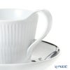 ロイヤルコペンハーゲン（Royal Copenhagen） ブラック フルーテッド メガ ティーカップ＆ソーサー（ハイハンドル） 2542092／1017037