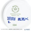 ロイヤルコペンハーゲン（Royal Copenhagen） ブラック フルーテッド メガ ティーカップ＆ソーサー（ハイハンドル） 2542092／1017037