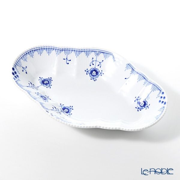 ロイヤルコペンハーゲン（Royal Copenhagen） ブルーエレメンツ オーバルディッシュ 23cm 2589353／1017050