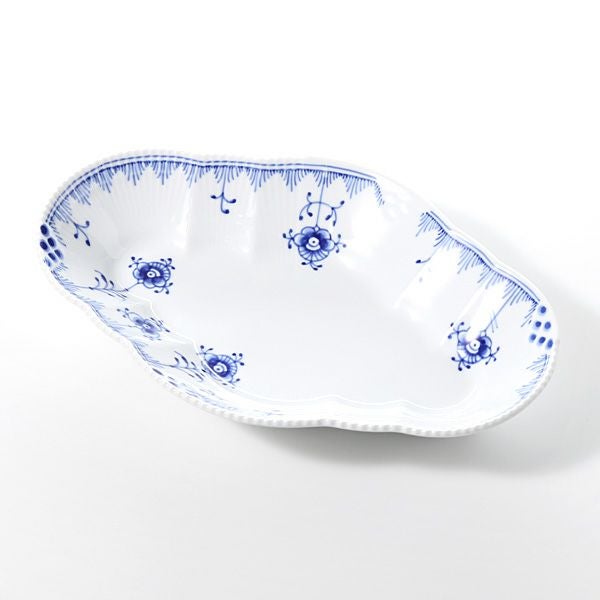 ロイヤルコペンハーゲン（Royal Copenhagen） ブルーエレメンツ オーバルディッシュ 23cm 2589353／1017050