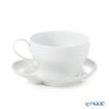 ロイヤルコペンハーゲン（Royal Copenhagen） エレメンツ ホワイト ティーカップ＆ソーサー 260ml 2597086／1026456