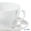 ロイヤルコペンハーゲン（Royal Copenhagen） エレメンツ ホワイト ティーカップ＆ソーサー 260ml 2597086／1026456
