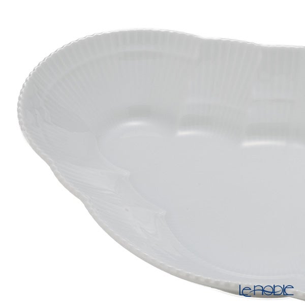 ロイヤルコペンハーゲン（Royal Copenhagen） エレメンツ ホワイト オーバルディッシュ 23cm 2597353／1017489