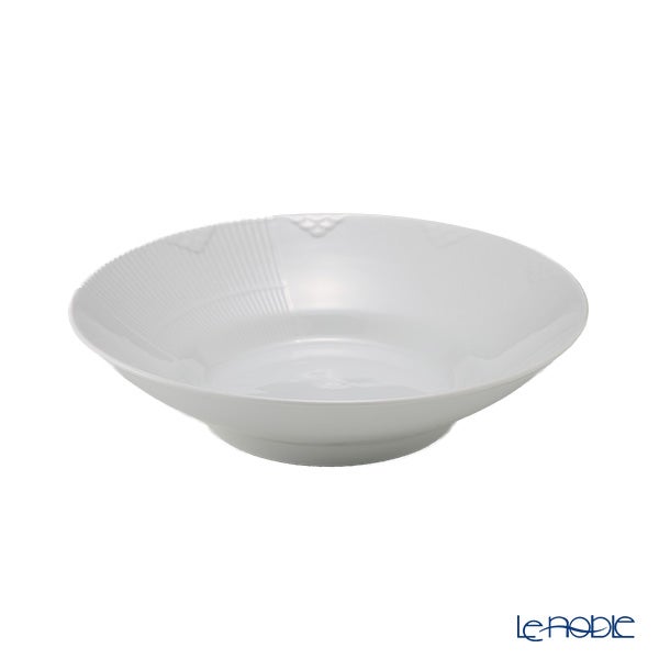 ロイヤルコペンハーゲン（Royal Copenhagen） エレメンツ ホワイト プレート（ディープ） 24cm 2597604／1017495