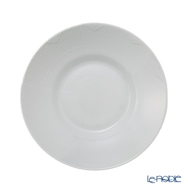 ロイヤルコペンハーゲン（Royal Copenhagen） エレメンツ ホワイト プレート（ディープ） 24cm 2597604／1017495
