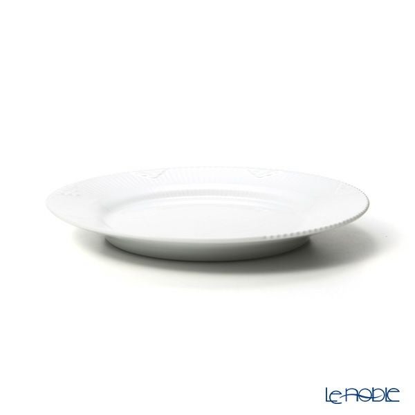 ロイヤルコペンハーゲン（Royal Copenhagen） エレメンツ ホワイト プレート 19cm 2597619／1026455