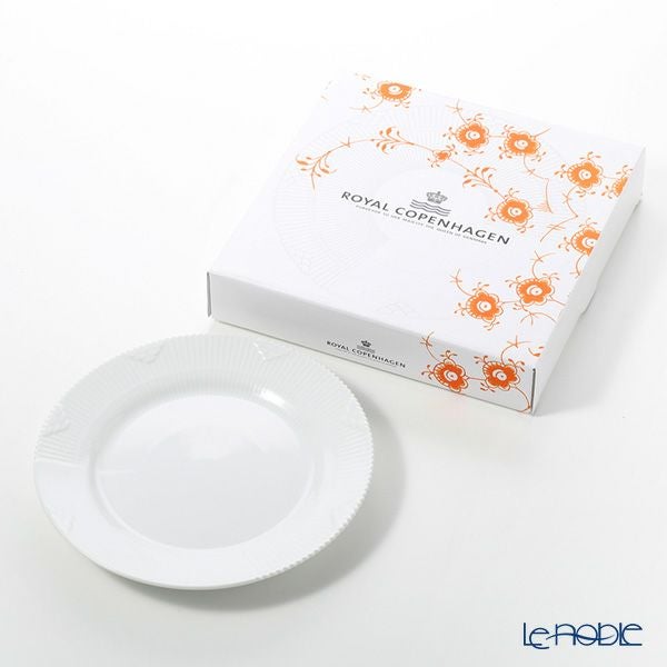 ロイヤルコペンハーゲン（Royal Copenhagen） エレメンツ ホワイト プレート 19cm 2597619／1026455