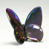 バカラ（Baccarat） オブジェ 2-609-987 ラッキーバタフライ スカラベブルー