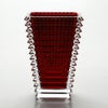 バカラ（Baccarat） EYE 2-802-298 ベース（花瓶） スクエア S 20cm レッド