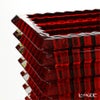 バカラ（Baccarat） EYE 2-802-302 ベース（花瓶） スクエア L 30cm レッド