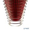 バカラ（Baccarat） EYE 2-807-199 ベース（花瓶） 15cm レッド