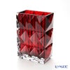 バカラ（Baccarat） ルクソール 2-808-408 ベース（花瓶） レッド 20cm