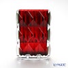 バカラ（Baccarat） ルクソール 2-808-408 ベース（花瓶） レッド 20cm