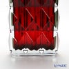 バカラ（Baccarat） ルクソール 2-808-408 ベース（花瓶） レッド 20cm
