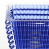 バカラ（Baccarat） EYE 2-811-104 ベース（花瓶） スクエア S 20cm ブルー
