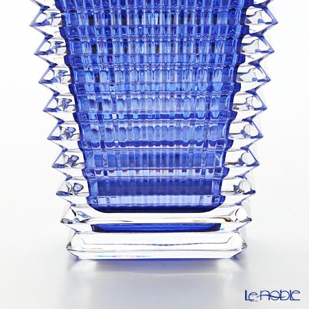 バカラ（Baccarat） EYE 2-811-104 ベース（花瓶） スクエア S 20cm ブルー