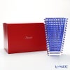 バカラ（Baccarat） EYE 2-811-106 ベース（花瓶） スクエア L 30cm ブルー