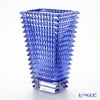 バカラ（Baccarat） EYE 2-811-106 ベース（花瓶） スクエア L 30cm ブルー