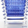 バカラ（Baccarat） EYE 2-811-106 ベース（花瓶） スクエア L 30cm ブルー