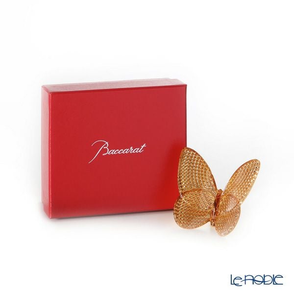 バカラ（Baccarat） オブジェ 2-812-663 ラッキーバタフライ ディアマンゴールド