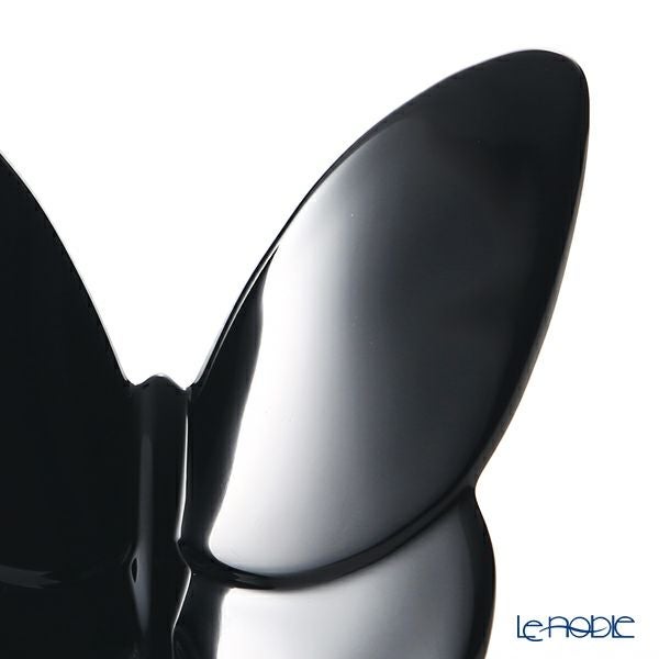 バカラ（Baccarat）オブジェ 2-813-514 ラッキーバタフライ ブラック