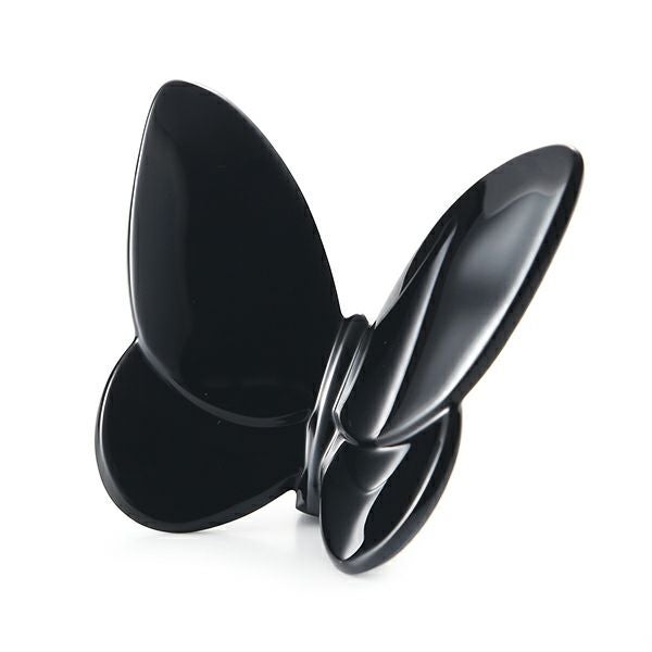 バカラ（Baccarat）オブジェ 2-813-514 ラッキーバタフライ ブラック