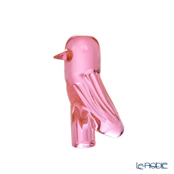 バカラ（Baccarat）ファウナクリストポリス 2-815-007 鳥／トリ ピンク