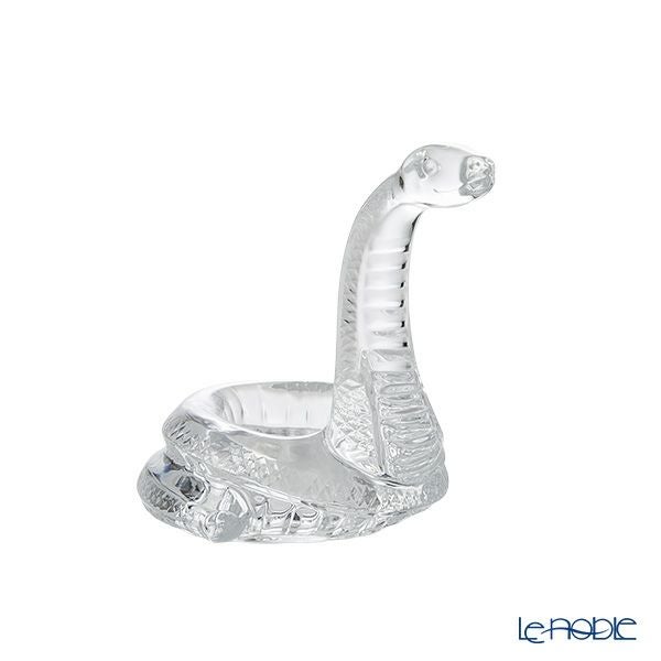 バカラ（Baccarat） オブジェ 2-816-600 巳／へび クリア （干支 2025年／令和7年）