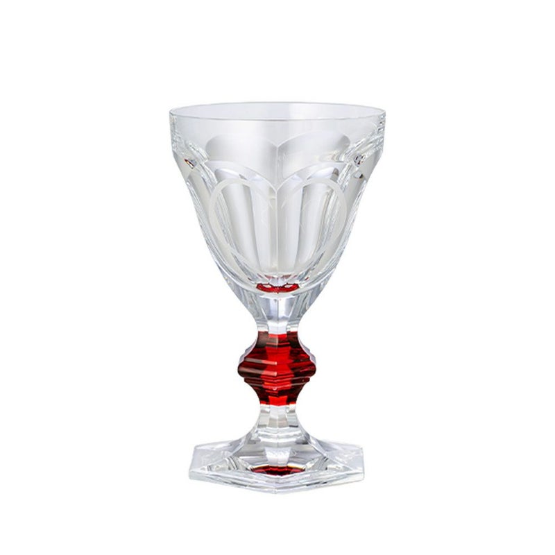 バカラ（Baccarat） アルクール 2-817-024 ラブ グラス 15.7cm ハートモチーフ・レッドボタン