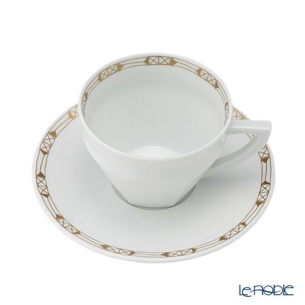 バカラ（Baccarat）ポーセリンコレクション タリランド 2-817-031 ティーカップ＆ソーサー ゴールド ※磁器製※