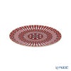 バカラ（Baccarat）ポーセリンコレクション アルカディア 2-817-035 プレート 16cm レッド ※磁器製※