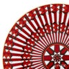 バカラ（Baccarat）ポーセリンコレクション アルカディア 2-817-035 プレート 16cm レッド ※磁器製※