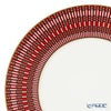 バカラ（Baccarat）ポーセリンコレクション アルカディア 2-817-037 プレート 27cm レッド ※磁器製※