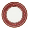 バカラ（Baccarat）ポーセリンコレクション アルカディア 2-817-037 プレート 27cm レッド ※磁器製※