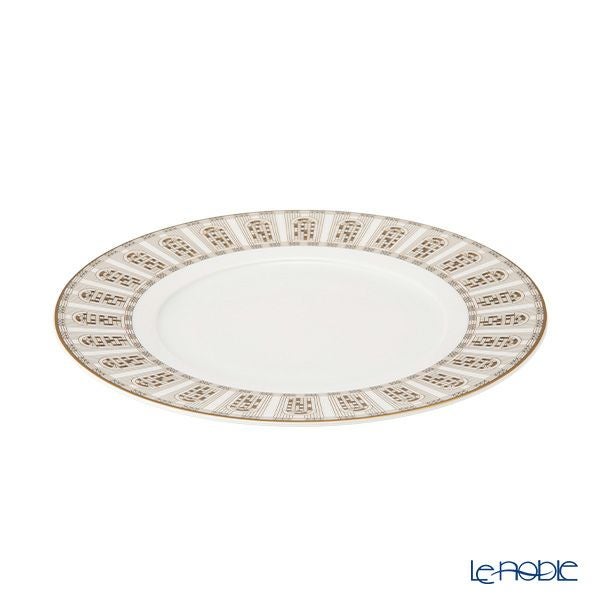 バカラ（Baccarat）ポーセリンコレクション アルカディア 2-817-041 プレート 21cm ゴールド ※磁器製※