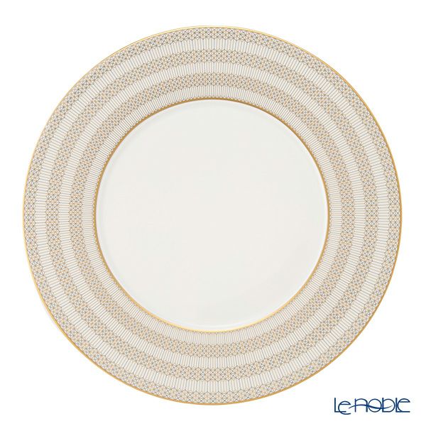バカラ（Baccarat）ポーセリンコレクション アルカディア 2-817-042 プレート 27cm ゴールド ※磁器製※