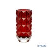 バカラ（Baccarat） ルクソール 2-817-143 ベース（花瓶） 15cm レッド（ラッカージュ仕上げ）