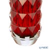 バカラ（Baccarat） ルクソール 2-817-143 ベース（花瓶） 15cm レッド（ラッカージュ仕上げ）