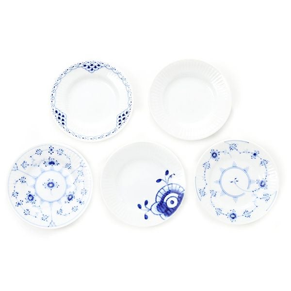 ロイヤルコペンハーゲン（Royal Copenhagen） ミックスマッチ ミニプレート 5柄セット 11cm 2060045／1017165